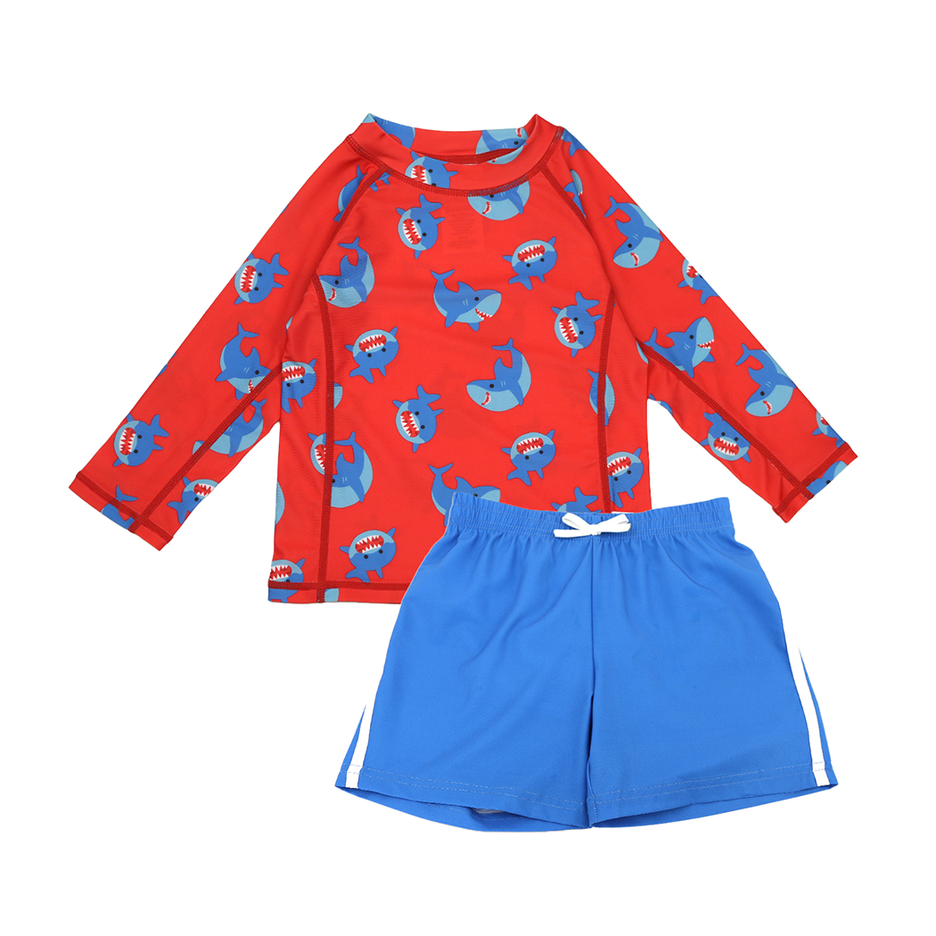 Baby/Toddler Boys Swim Top & Swim Shorts Set - Sherman the Shark