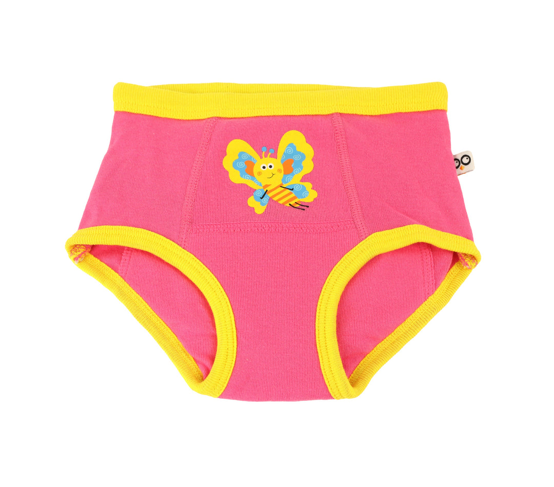 Toddler Organic Potty Training Pants (3-pk) - Garden Creatures