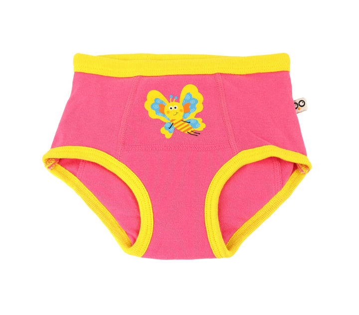 Toddler Organic Potty Training Pants (3-pk) - Garden Creatures