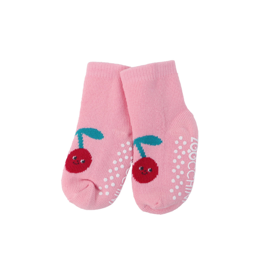 Baby/Toddler Terry Socks Set (3-pk) - Cherry