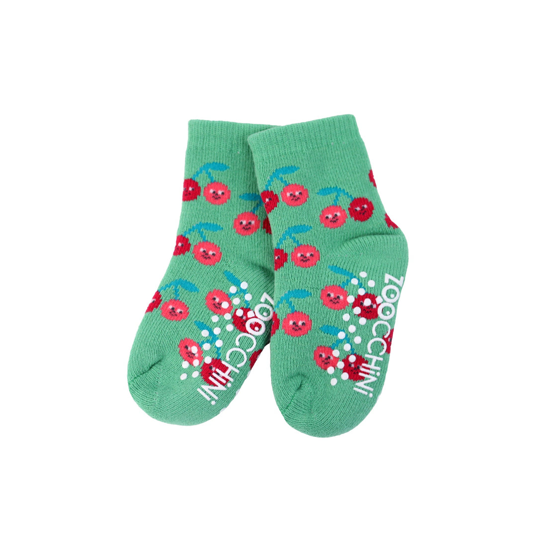 Baby/Toddler Terry Socks Set (3-pk) - Cherry