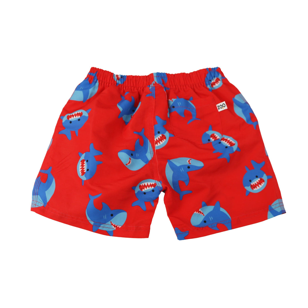 Boys Baby/Toddler Printed Swim Shorts - Sherman the Shark