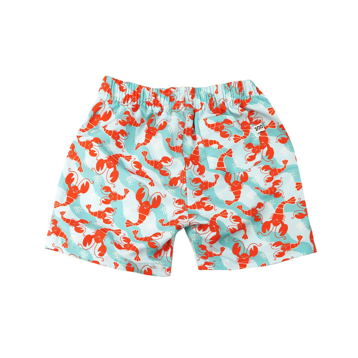 Boys Baby/Toddler Printed Swim Shorts - Logan the Lobster