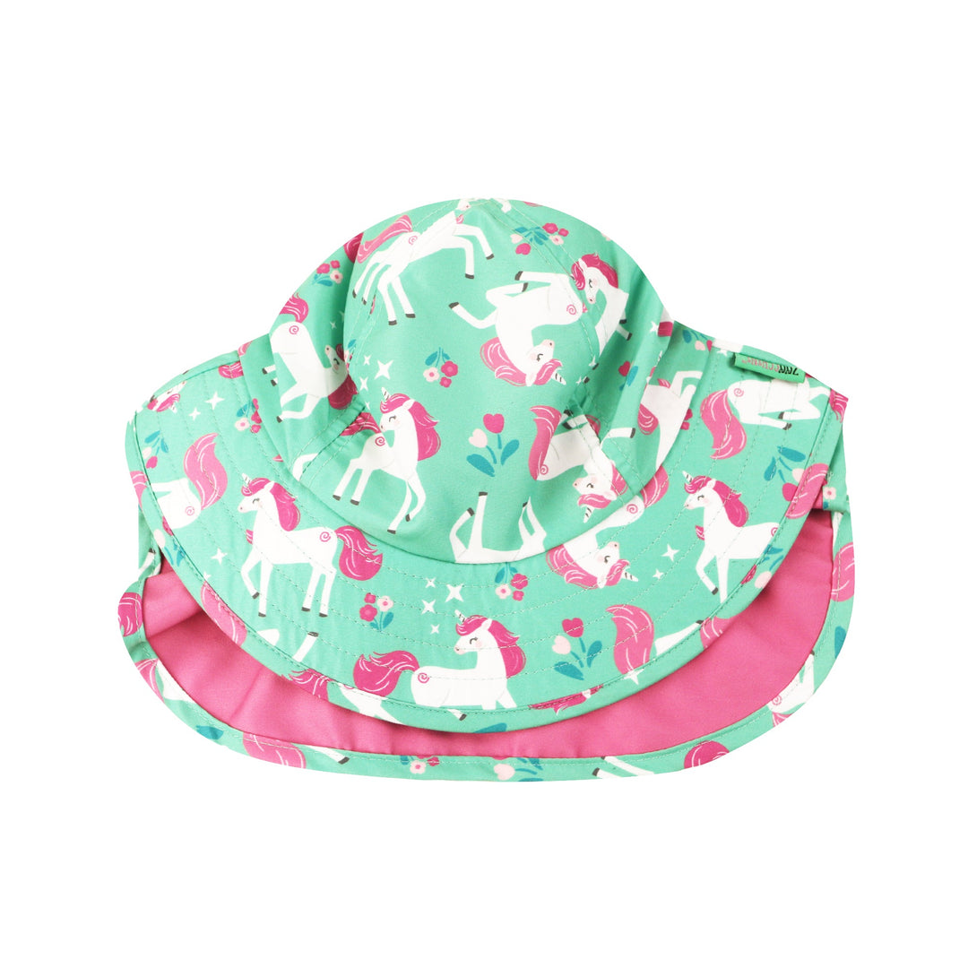 Baby/Toddler Cape Sunhat - Unity the Unicorn