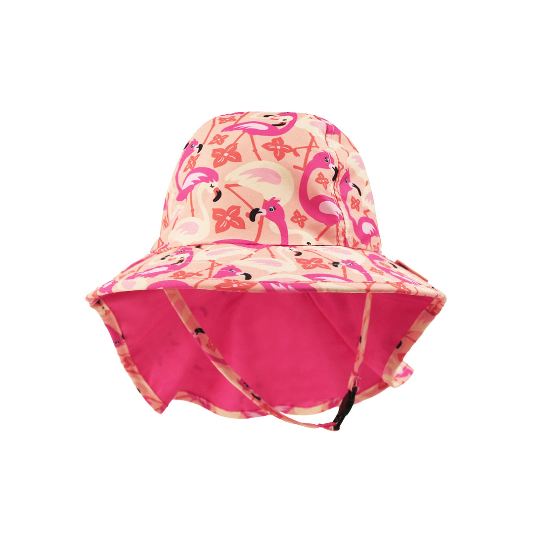 Baby/Toddler Cape Sunhat - Franny the Flamingo
