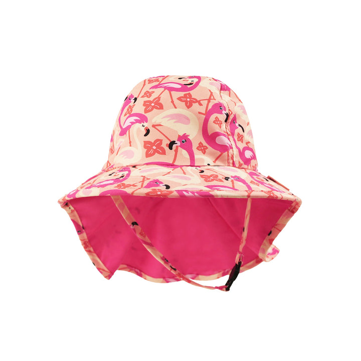 Baby/Toddler Cape Sunhat - Franny the Flamingo