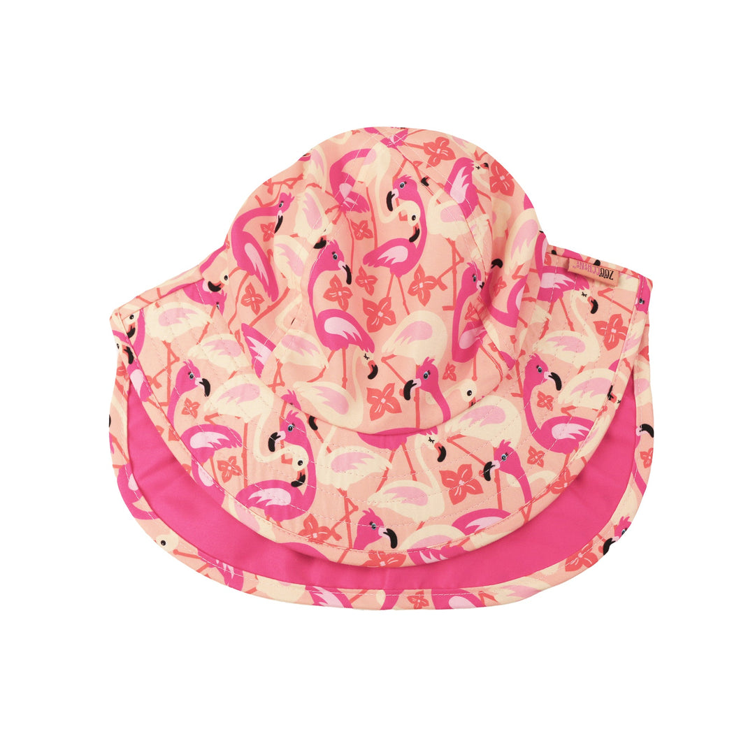 Baby/Toddler Cape Sunhat - Franny the Flamingo