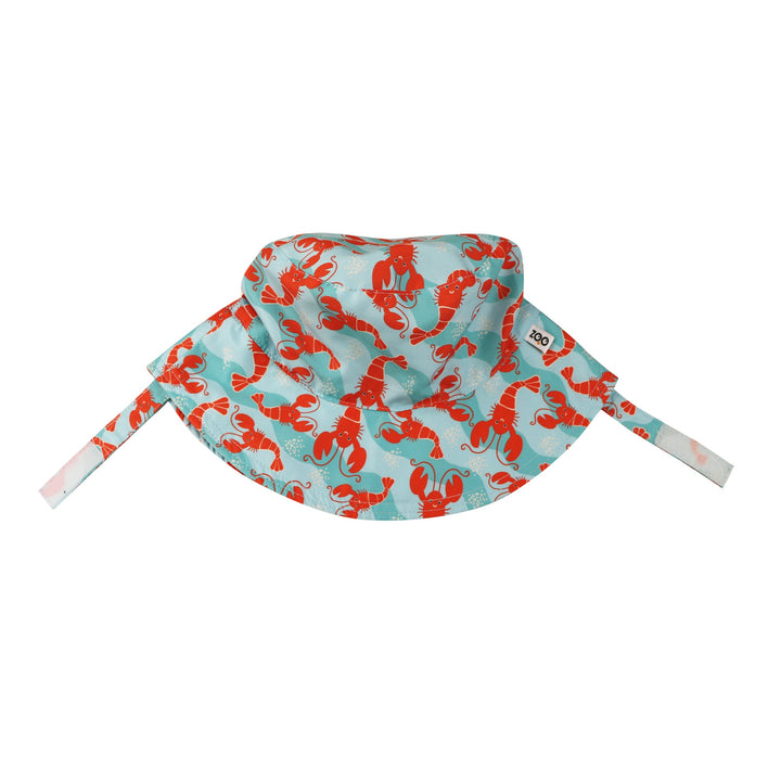 Baby/Toddler Printed Bucket Sun Hat - Logan the Lobster