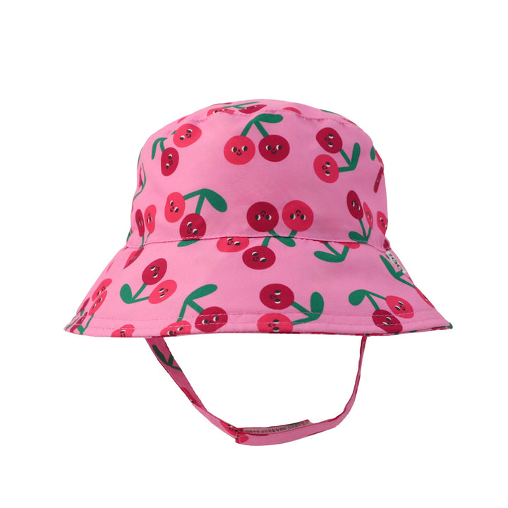 Baby/Toddler Printed Bucket Sun Hat - Cherry