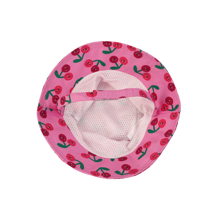 Baby/Toddler Printed Bucket Sun Hat - Cherry