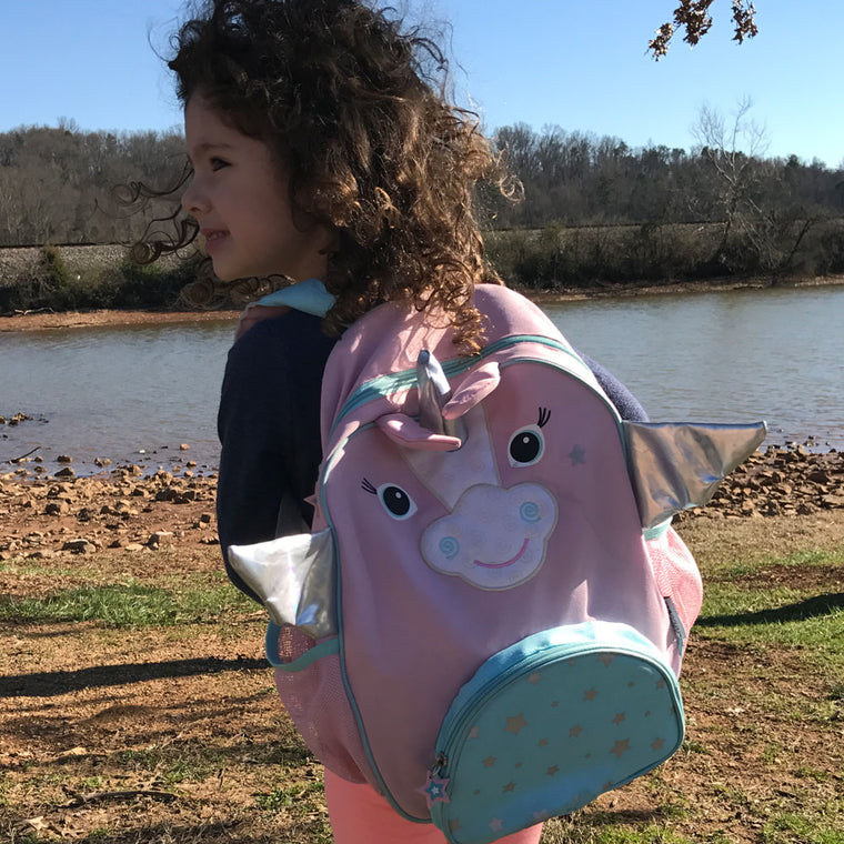 Zoocchini Kids Backpack - Devin The Dinosaur, Green