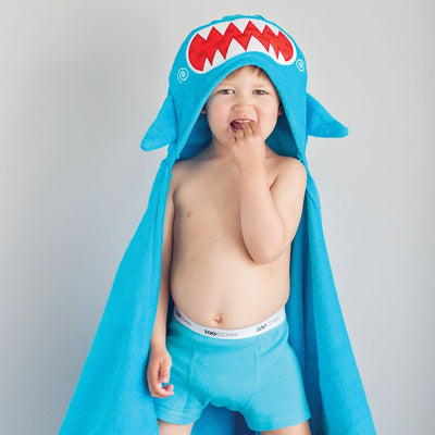 Zoocchini Sherman The Shark Hooded Towel