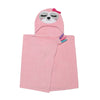 ZOOCCHINI Kids Plush Terry Hooded Bath Towel - Sadie the Sloth
