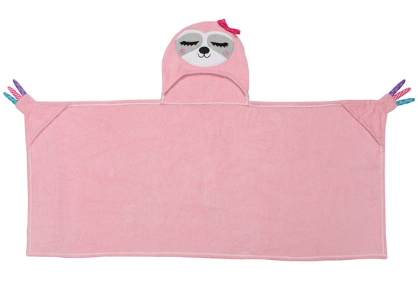 Sloth sales hooded towel