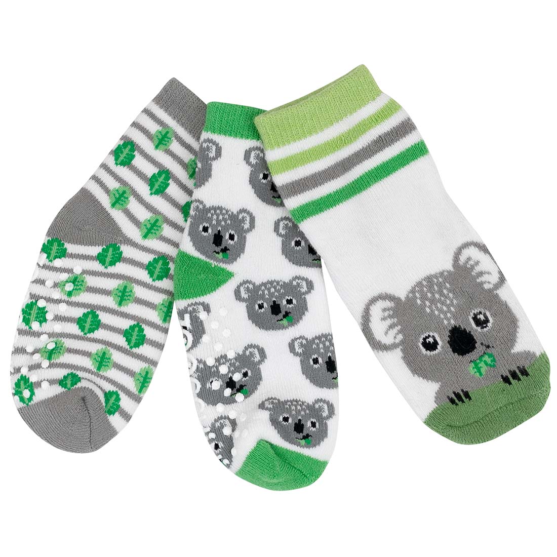 Baby/Toddler Terry Socks Set (3-pk) - Kai the Koala