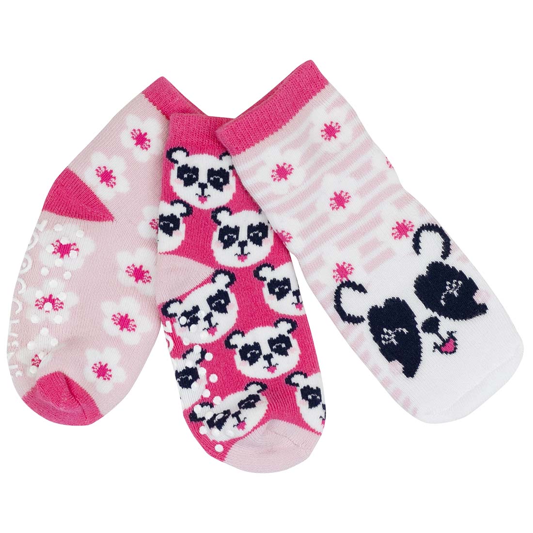 Baby/Toddler Terry Socks Set (3-pk) - Pippa the Panda