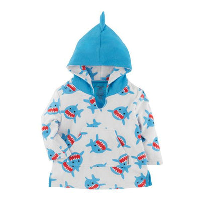 ZOOCCHINI UPF50+ Bath & Swim Coverup - Sherman the Shark-3