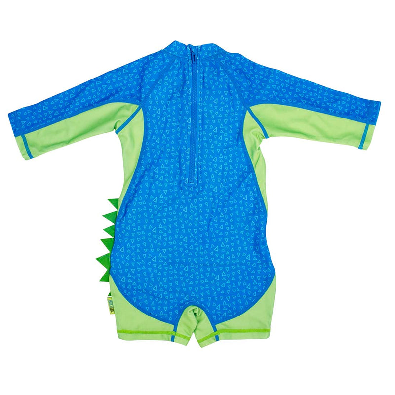 Baby/Toddler Rash Guard One Piece Swimsuit - Aidan the Alligator