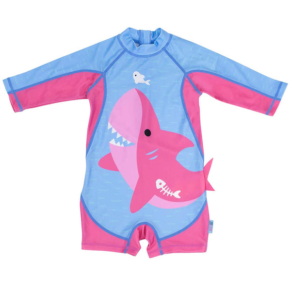 ZOOCCHINI UPF50 Baby Toddler One Piece Surf Suit Sophie the Shark