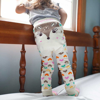 Baby/Toddler Crawler Leggings & Socks Set - Fiona the Fawn