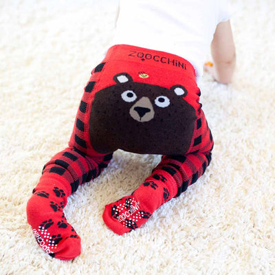 Baby/Toddler Crawler Leggings & Socks Set - Bosley the Bear