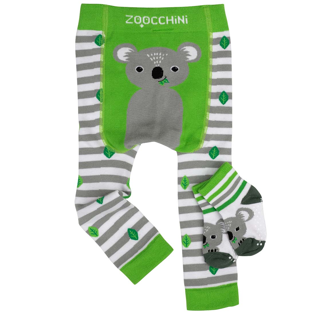 Baby/Toddler Crawler Leggings & Socks Set - Kai the Koala