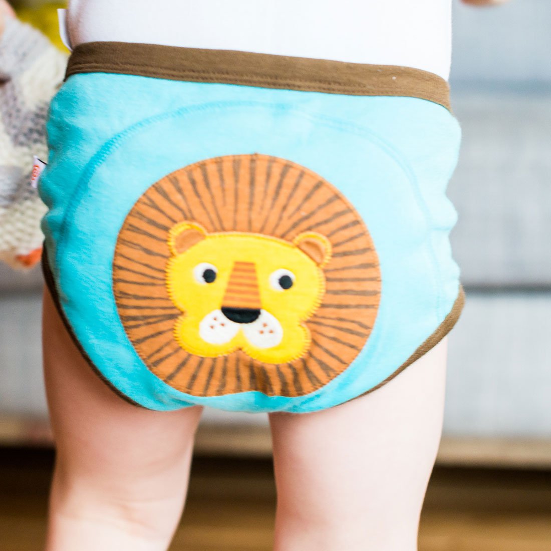 Toddler Organic Potty Training Pants (3-pk) - Safari Friends (Boys)