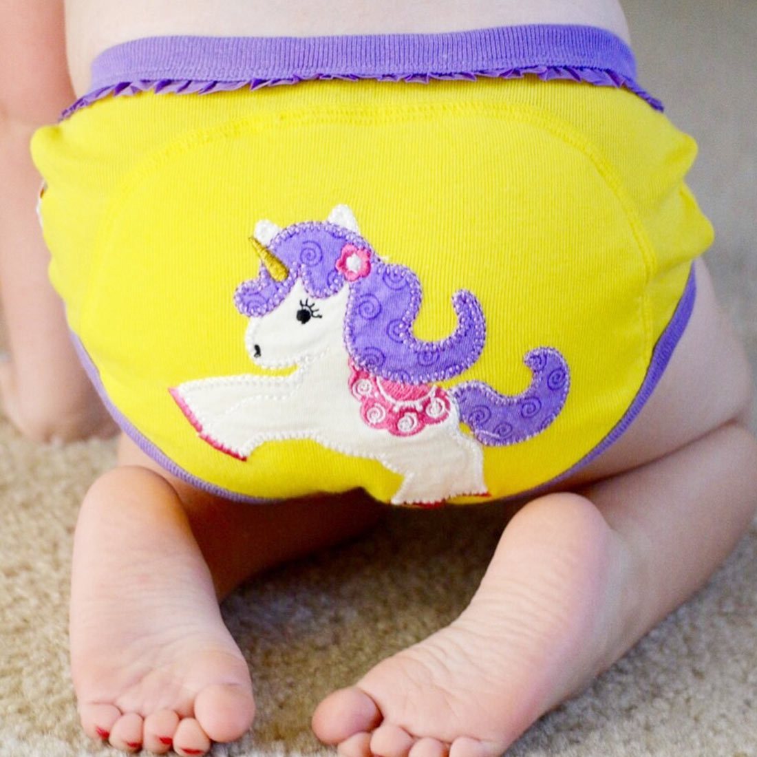 ZOOCCHINI 3 Piece Organic Potty Training Pants Set   Fairy Tails