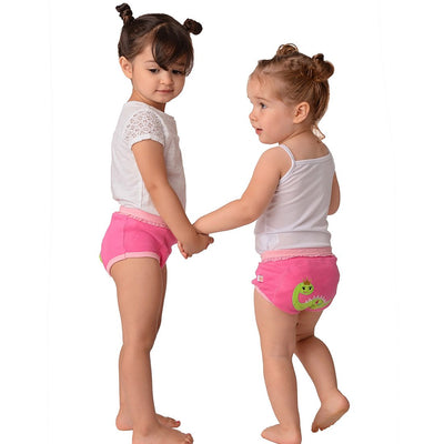 ZOOCCHINI Girls 3 Piece Organic Potty Training Pants Set - Fairy Tails-2