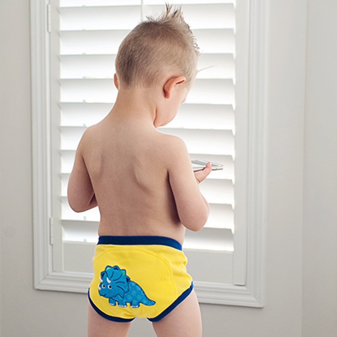 Baby Padded Waterproof Pull up Underwear/Potty Training Pants (Pack of 3)  3-7 kg