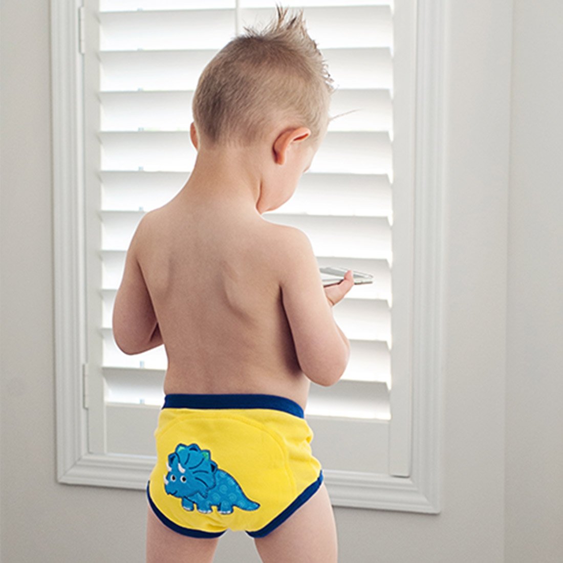 ZOOCCHINI 3 Piece Organic Potty Training Pants Set - Jurassic Pals