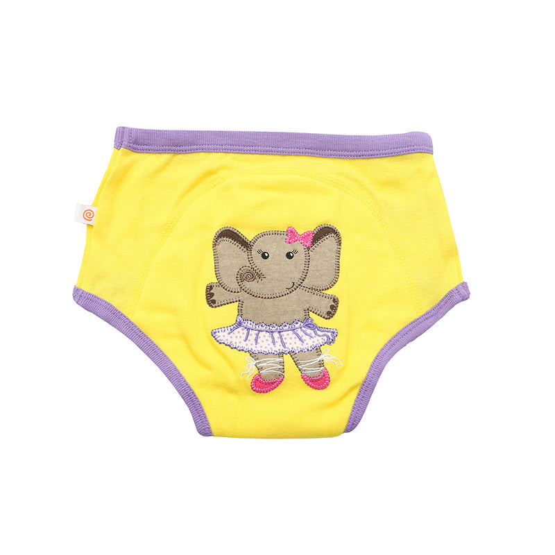 ZOOCCHINI 3 Piece Organic Potty Training Pants Set - Ballerina Gals