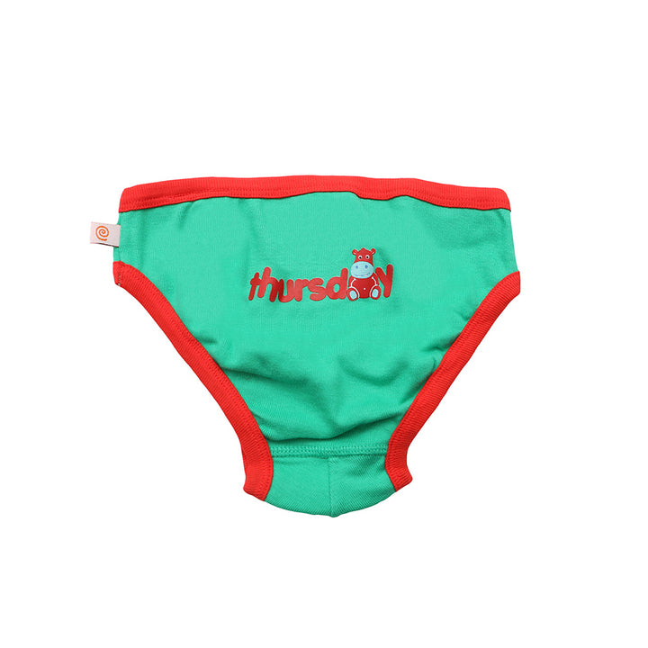 ZOOCCHINI 7 Piece Organic Briefs - Days of the Week