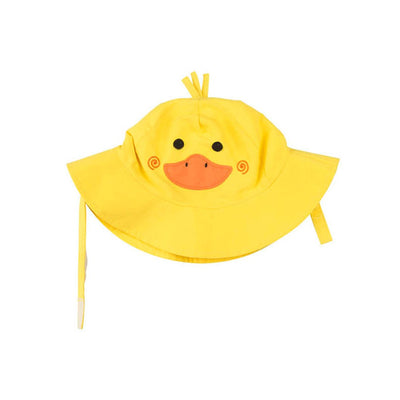 ZOOCCHINI UPF50+ Baby Sun Hat - Puddles the Duck-2