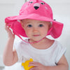 ZOOCCHINI UPF50+ Baby Sun Hat - Franny the Flamingo-1