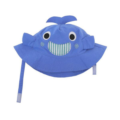ZOOCCHINI UPF50+ Baby Sun Hat - Willy the Whale-2