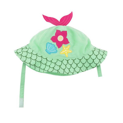 ZOOCCHINI UPF50+ Baby Sun Hat - Marietta the Mermaid-2