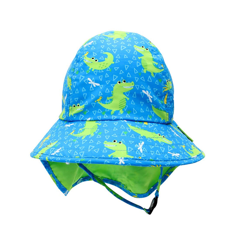 Baby/Toddler Cape Sunhat - Aidan the Alligator