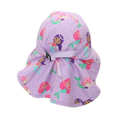 ZOOCCHINI Baby/Toddler Cape Sunhat - Mia the Mermaid