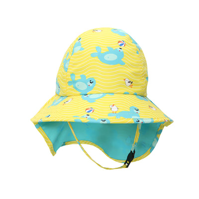 ZOOCCHINI Baby/Toddler Cape Sunhat - Sydney the Seal