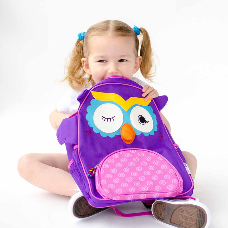 Toddler Kids School Backpack Animal Shape Bright 3D Features ZOOCCHINI