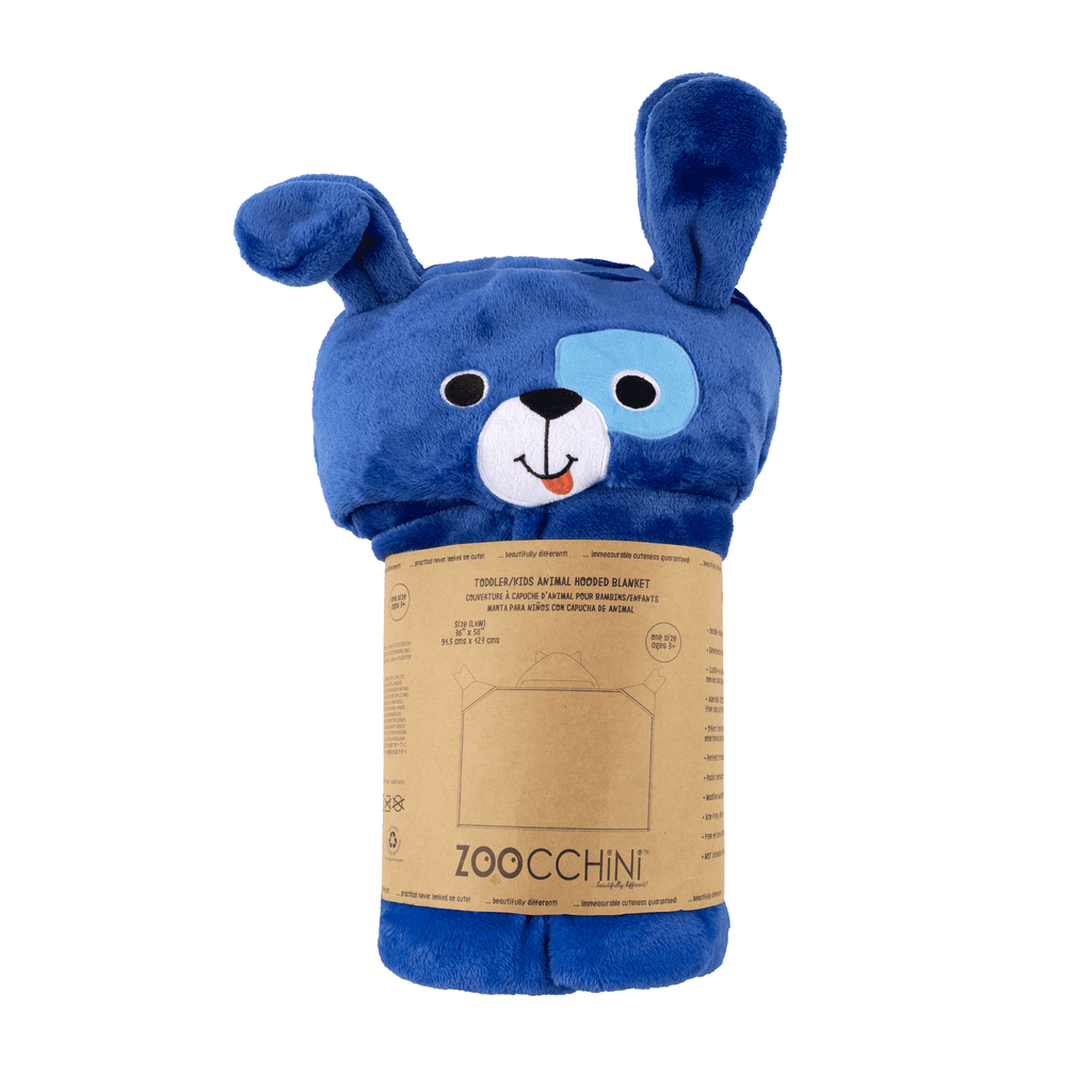 ZOOCCHINI Toddler/Kids Animal Hooded Blanket - Duffy the Dog